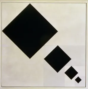 Abstract Geometric Shapes Stampe: Arithmetic composition
