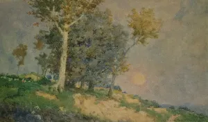 Summer Landscape Art Stampe: A Summer in the Fields