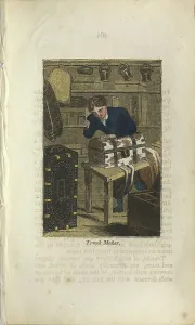 Traditional Craftsmanship Techniques Stampe: 19th century trunk maker