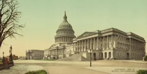 Washington DC Architecture Stampe: The Capitol at Washington, c.1902