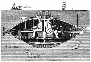 Russian Naval Force Stampe: Electrically powered submarine