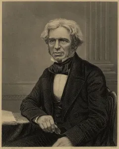 Michael Faraday Portrait Stampe: Michael Faraday (1791-1867)