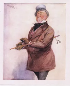 Victorian Engraving Stampe: Mr Micawber