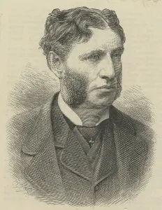 Victorian Era Portrait Photography Stampe: Portrait of Matthew Arnold