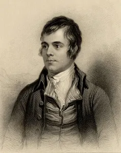 Engraved Image History Stampe: Portrait of Robert Burns