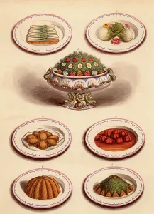 Vegetable Dishes Stampe: Vegetable dishes