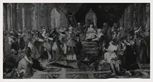 Monochromatic Artwork Stampe: Athalia