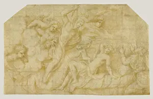 Giulio Romano Art Stampe: Birth of Bacchus