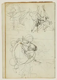 Theodore Gericault Art Stampe: Compositional studies