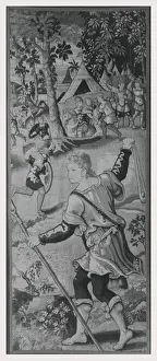 David And Goliath Art Stampe: David Goliath