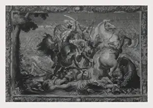 Ancient Roman Empire History Stampe: Death Decius