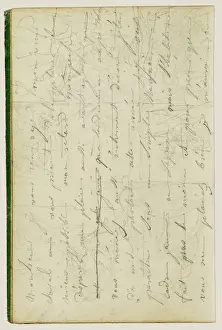 Early 19th Century Artworks Stampe: Draft letter