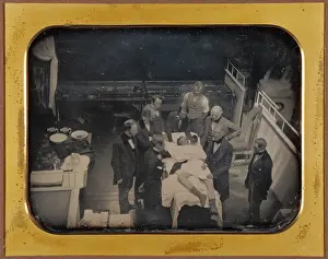 American Medical History Stampe: Early Operation Using Ether for Anesthesia