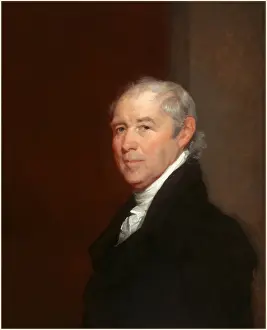 Gilbert Stuart Artist Stampe: Gilbert Stuart, Benjamin Tappan, American, 1755-1828, 1814, oil on wood