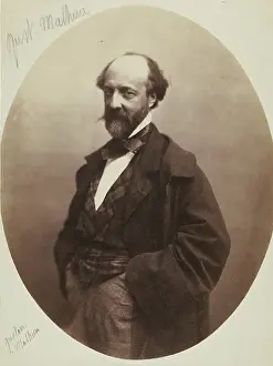 Felix Nadar Portraits Stampe: Gustave Mathieu