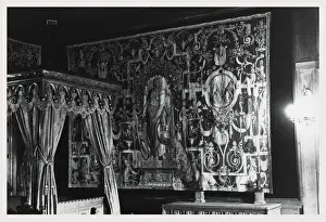 Medieval Interior Design Stampe: January
