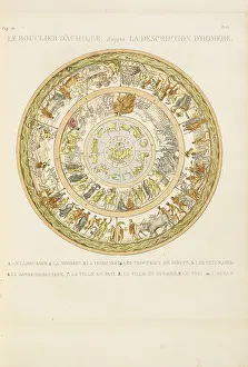 Il scudo di Achille apre la descrizione.
