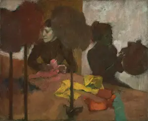Edgar Degas Oil Paintings Stampe: The Milliners