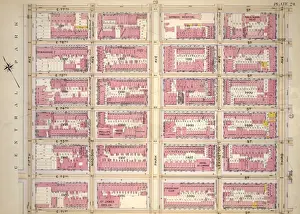 Vintage American Maps Stampe: Plate 24, Part of Section 5: Bounded by E. 77th Street, Third Avenue, E. 71st Street