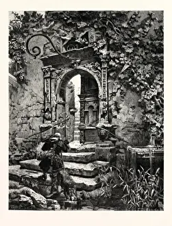 Victorian Style Illustrations Stampe: Return of the Exile. Toby E. Rosenthal