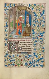 Early Netherlandish Art Style Stampe: Saint Jerome