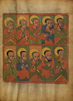 15th Century Artwork Stampe: The Seventy-two Disciples
