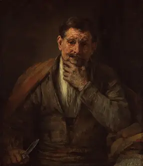 Rembrandt Van Rijn Paintings Stampe: St. Bartholomew