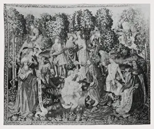 St John The Baptist Stampe: St John Baptist baptizing