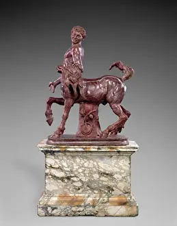 Centaur Statue Stampe: Statue of a Centaur with its Base