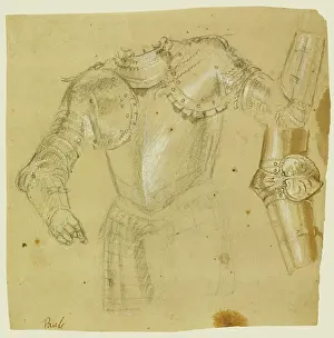 16th Century Italian Art Stampe: Studies of Armor