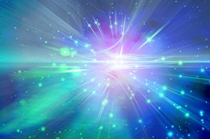 Digital Art Design Stampe: Abstract Light