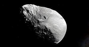 Black And White Space Images Stampe: Bennu asteroid