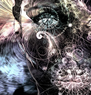 Digitally Generated Image Stampe: Canvas of soul