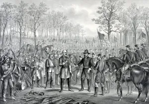 Robert E Lee Surrender Stampe: Capitulation & surrender of Robert E