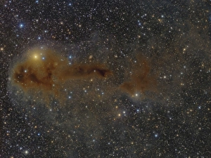 Una nebulosa oscura in Cefeo.