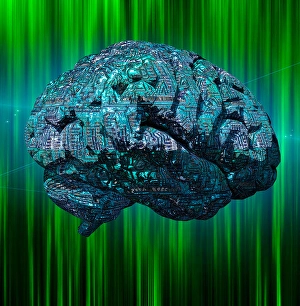 Cervello Elettronico. Composizione di Fantascienza.