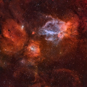 Emission Nebula Pictures Stampe: NGC 7635, the Bubble Nebula