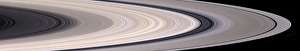 Solar System Images Stampe: Saturns ring system