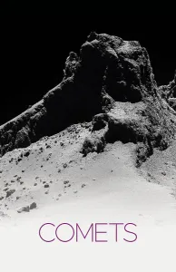 Solar System Artwork Stampe: Solar system poster of comets