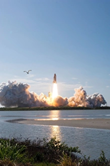 Kennedy Space Center Images Stampe: Space Shuttle Discovery launch