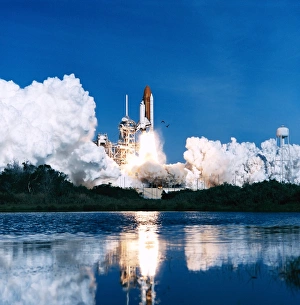 Space Shuttle Launch Stampe: Space Shuttle Launch