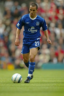 Everton V Manchester United Stampe: Leon Osman