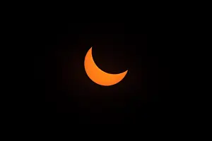 American Natural Wonders Stampe: Partial eclipse of the sun prior to total eclipse