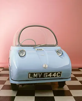 Vintage Road Transport Stampe: 1964 Peel Trident