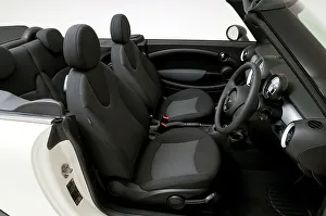Studio Shot Of A Car Stampe: 2011 Mini One Convertible