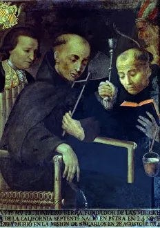 Medieval Monastic Life Stampe: 2683826