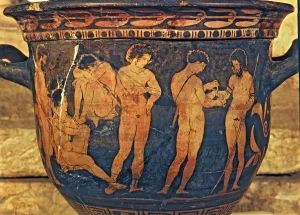 Greek Red Figure Pottery Stampe: 2686540