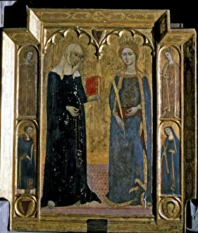 Medieval Altarpiece Stampe: 2686987