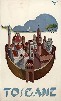 Vintage Travel Posters Italy Stampe: 2687512