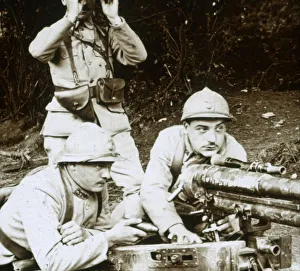 First World War Artillery Stampe: A 37mm gun, c1914-c1918